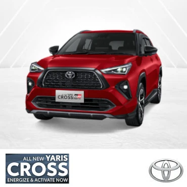 toyota malang yaris cross front