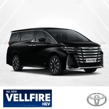 toyota malang vellfire hev front